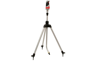 Cofan – Aspersor 4 Posiciones con Trípode Telescópico | Rotación 15° a 360° | Riego de Jardines y Césped